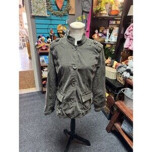 Eddie Bauer Corduroy Women’s Button Front Size L Jacket